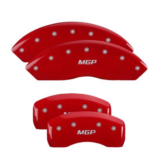 MGP CALIPER SET OF 4 CALIPER COVERS  ENGRAVED F - 54015SMGPR