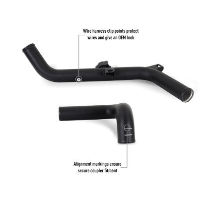 MISHIMOTO 21+ BRONCO 2.7L HIGH MOUNT INT KIT - 2721HKBKBK