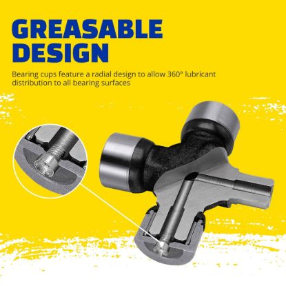 MOOG GREASEABLE SUPER STRENGTH UNIVERSAL - 232CT
