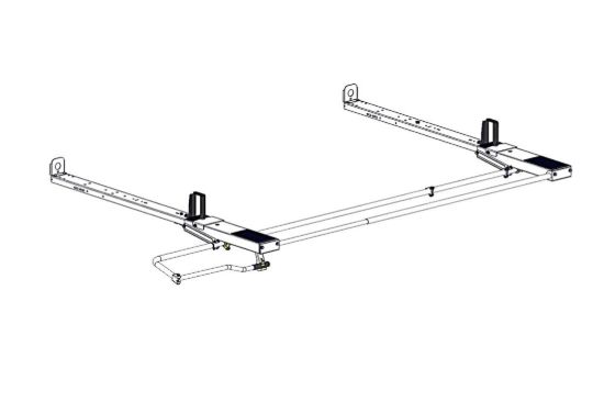 HOLMAN ALUM. DROP DOWN CURB  LOW ROOF - 4A93L