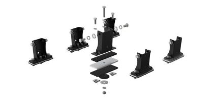 HOLMAN NV LOW ROOF ALUMINUM CARGO RACK PAC - 4NLAMR