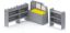HOLMAN HEAVY DUTY DRAWERS VAN PACKAGE - GM - 52GMS