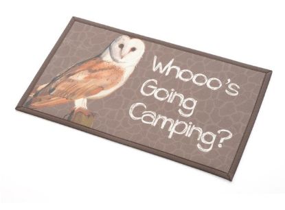 KITTRICH WHOOOS GOING CAMPING TEXTILENE MAT - STRB148542