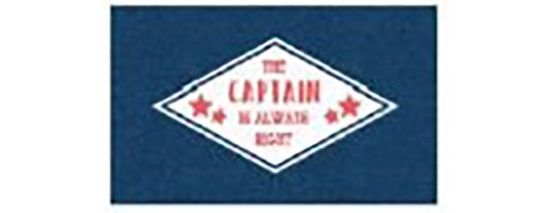 KITTRICH THE CAPTAIN IS ALWAYS RIGHT (NAVY B - STRB214771
