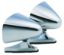 K-SOURCE DUAL SPORT CHROME (PAIR) - 1600