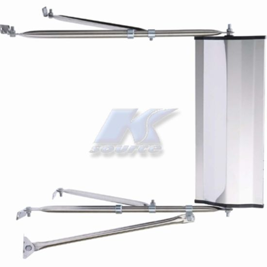 K-SOURCE MIRROR KIT STAIN STEEL - H3641
