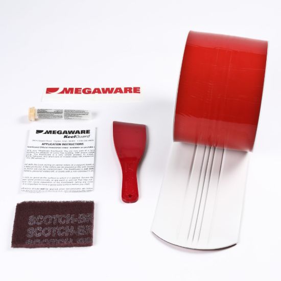 KEELGUARD KEELGUARD BOW PROTECTOR  WHITE  7' - 20107