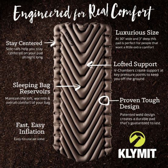 KLYMIT STATIC SLEEPING PADS - 06VLST02D