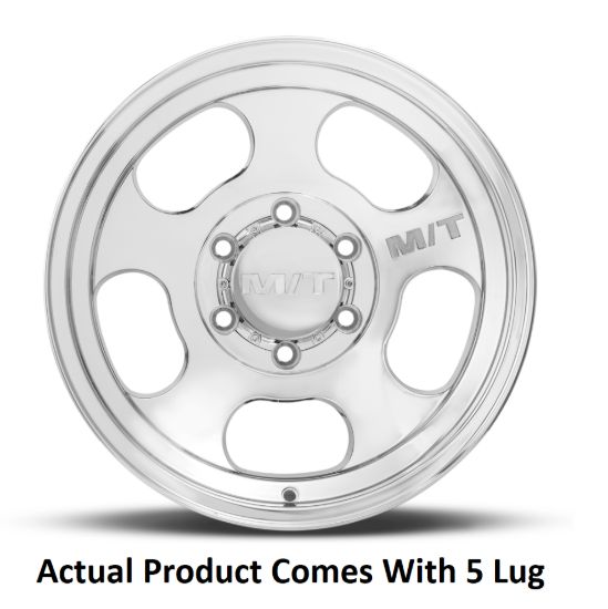 M.T. WHEEL 15X8 5X5.5 3.63 MT CANYON POLISHED - 274517