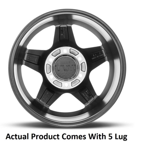 M.T. WHEEL 18X9 5X5 4.53 MT OPEN 5 BLACK - 274537