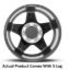 M.T. WHEEL 20X9 5X5 5 MT OPEN 5 BLACK - 274543