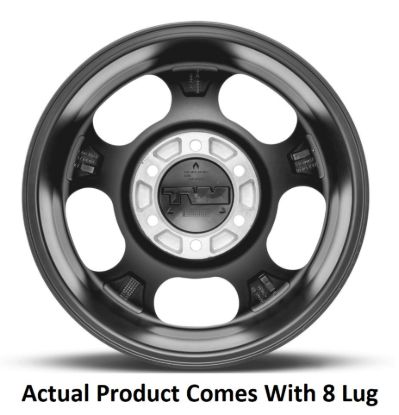 M.T. WHEEL 18X9 8X6.5 5 MT CANYON PRO BLACK - 274567