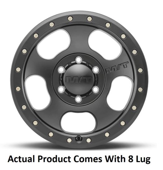 M.T. WHEEL 20X9 8X6.5 5 MT CANYON PRO BLACK - 274575