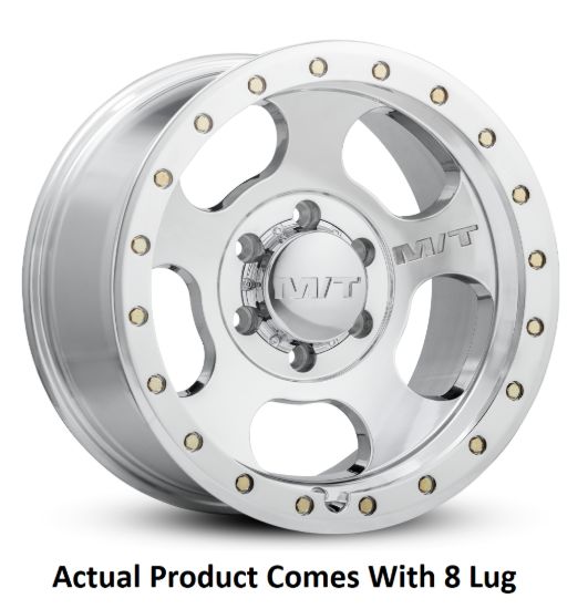 M.T. WHEEL 17X9 8X6.5 5 MT CANYON PRO POLISHED - 274649