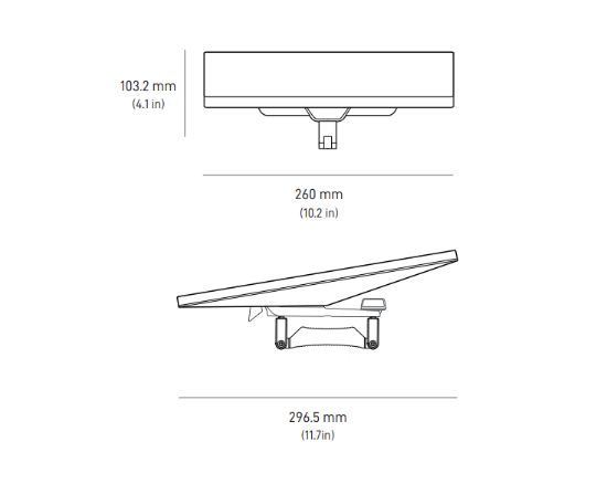 KVH INDUSTRY STARLINK MINI ROOF RACK MOUNT - 19127104