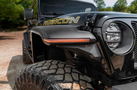 BUSHWACKER FENDER FLARES WRANGLER 18-22 - 1195007