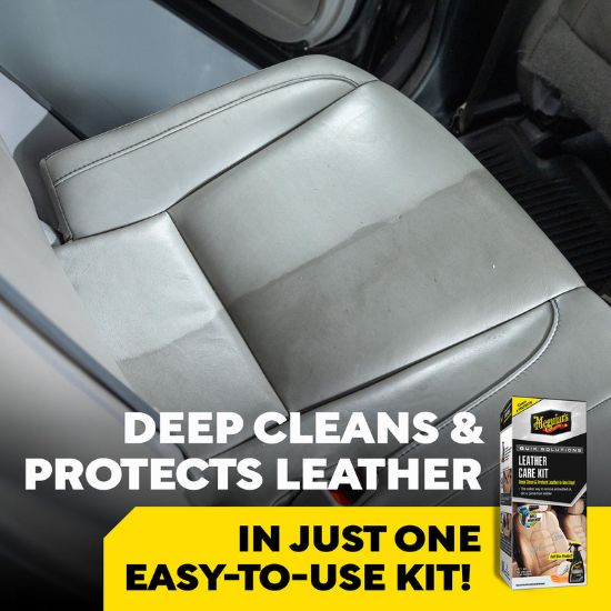 MEGUIARS WAX QUIK SOLUTIONS LEATHER CARE KIT - G55266