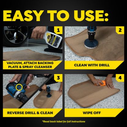 MEGUIARS WAX QUIK SOLUTIONS CARPET & CLOTH KIT - G55268