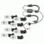 METRA 8PC WHT RGB ROCK LIGHT KIT - HE8MLRGBK