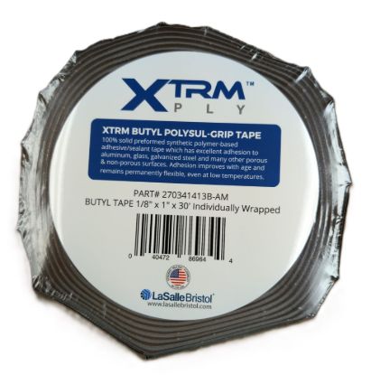 LASALLE BRIS BUTYL TAPE 1/8X1X30'CASE - 0341413BAM