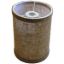 LASALLE BRIS BARREL LAMP SHADE  BURLAP - 10009035RT