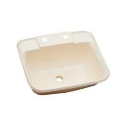 LASALLE BRIS 14.75 X 12.25 WHITE ABS LAV - 16186PWA