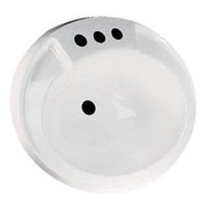 LASALLE BRIS 17 X 20 WHITE POLY OVAL LAV - 16370PWA