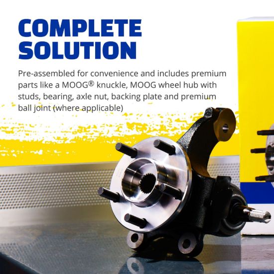 MOOG COMPLETE KNUCKLE ASSEMBLY - LK160