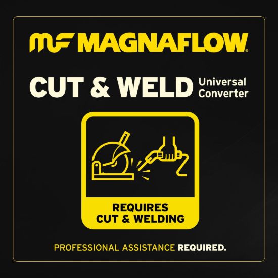MAGNAFLOW UVCV CONV UNIV 2.50' - 339106
