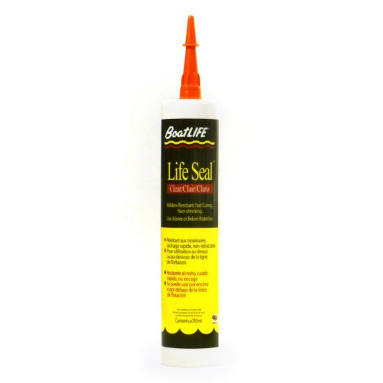 LIFE INDUST. LIFE SEAL 10.6 FL. OZ. CART. CLEAR - 1169