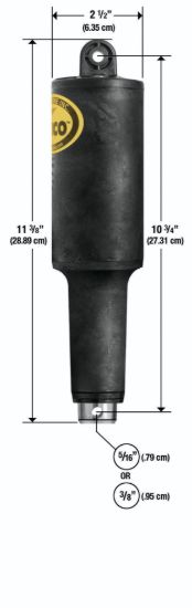 LENCO ACTUATOR 2 1/4'STROKE101XD12V5/16 - 15055001