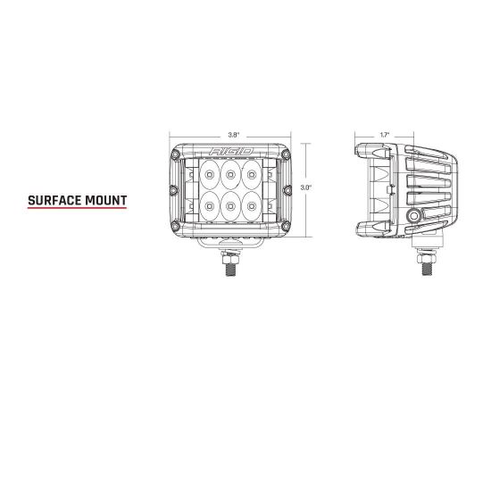 RIGID IND 2022+ TDRA APILLAR D-SS - 46808