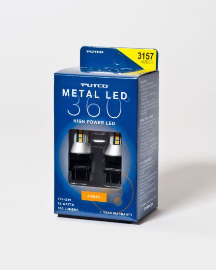 PUTCO 3157 - AMBER PLASMA LED - 343157A360