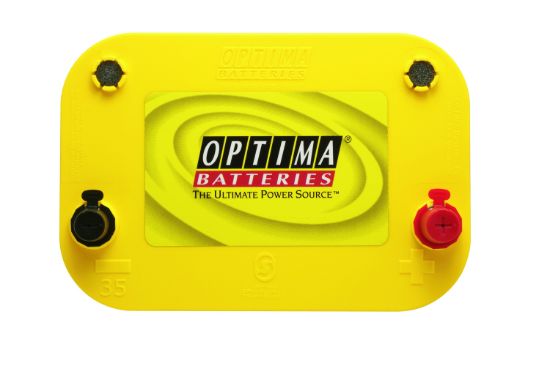 OPTIMA BAT. YELLOW TOP GRP 35 8040218 - D35