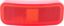 OPTRONICS RED LENS FOR RECT CLNCE LIGHT - A44RBP