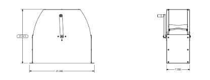 MOR/RYDE 30/50 AMP CORD REEL - REEL56001