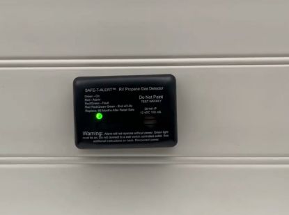 MTI INDUSTRY 12V LP ALARM BLACK - 20441PBL