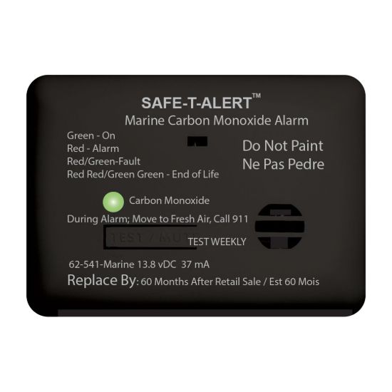 MTI INDUSTRY MARINE CO DETECTOR SURF MNT BLK - 62541BLMAR