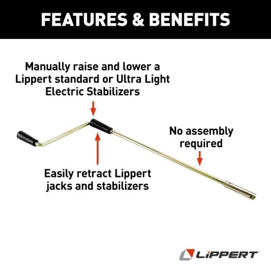 LIPPERT COMP MANUAL CRANK HANDLE - 119226