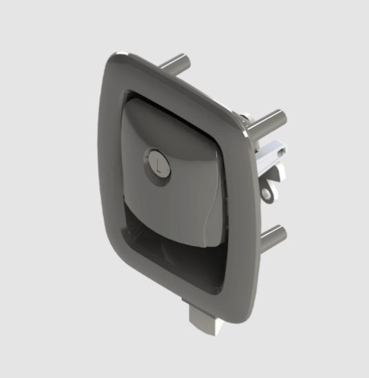 LIPPERT COMP LATCH GLOBAL SLAM; BLK LOCK - 2020001474