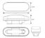 OPTRONICS OVAL 6' RED TAIL LIGHT - ST70RBP