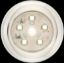 OPTRONICS LED ROUND UTILITY; 6 DIODE; CLEAR; - UCL60CBP