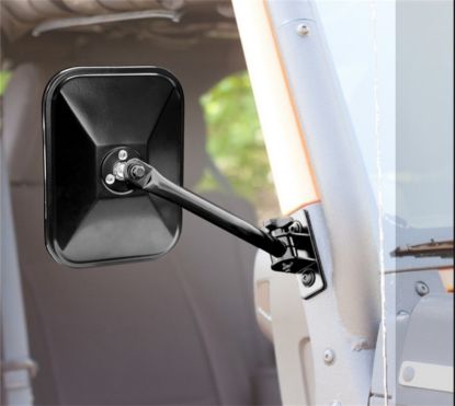 RUGGED RIDGE MIRROR QUICK RECT 97-14 B - 1102513