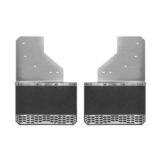 PUTCO MUD SKINS - BRUSHED STAINLESS STEEL - 78404