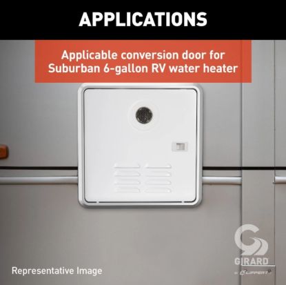 LIPPERT COMP DOOR KIT - LARGE - WHITE 2GWHDAS10 - 2022107540