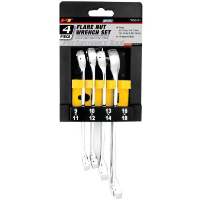 PERFORM TOOL FLARE NUT WRENCH SET - W30431