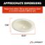 LIPPERT COMP PARCHMENT-LAVY/BATHROOM - 209358