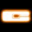ORACLE LIGHT LED LETTER BADGES - MATTE BLACK- C - 3140C005