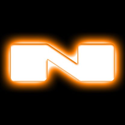 ORACLE LIGHT LED LETTER BADGES - MATTE BLACK- N - 3140N005