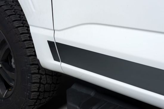 PUTCO BLACK PLATINUM ROCKER PANEL FITS; 2 - 9751470BP